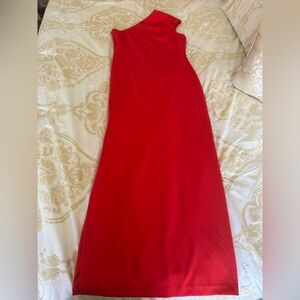 Vince Camuto Red Strapless Gown for Weddings